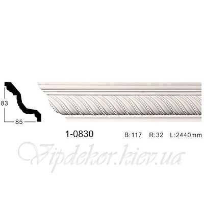 Карниз с орнаментом Classic Home 1-0830