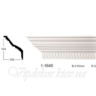 Карниз с орнаментом Classic Home 1-1640