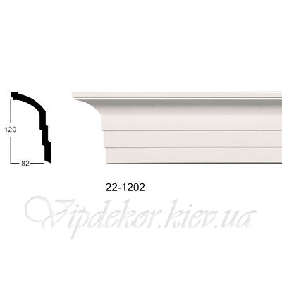 Карниз гладкий Classic Home 22-1202