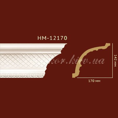 Карниз с орнаментом Classic Home New HM-12170