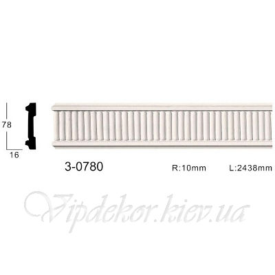 Молдинг с орнаментом Classic Home 3-0780