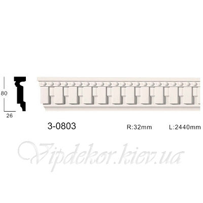 Молдинг с орнаментом Classic Home 3-0803