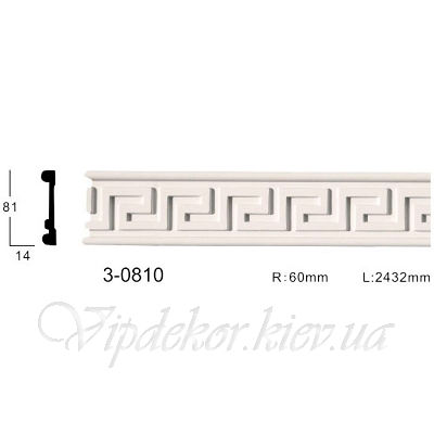 Молдинг с орнаментом Classic Home 3-0810