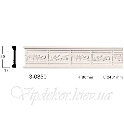 Молдинг с орнаментом Classic Home 3-0850