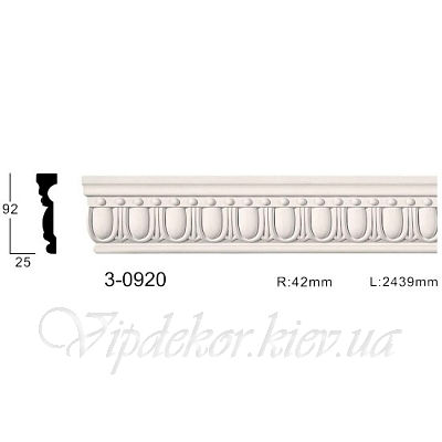 Молдинг с орнаментом Classic Home 3-0920