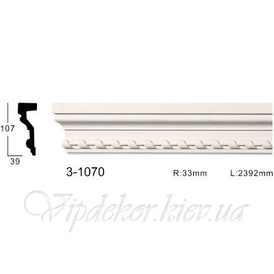 Молдинг с орнаментом Classic Home 3-1070