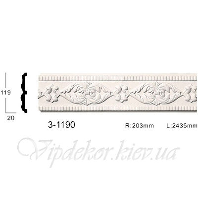 Молдинг с орнаментом Classic Home 3-1190