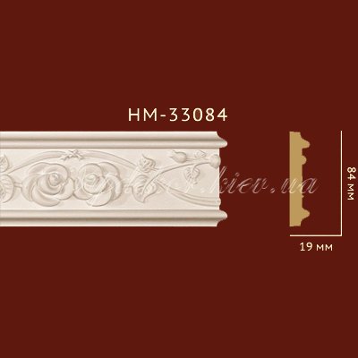 Молдинг с орнаментом Classic Home New HM-33084