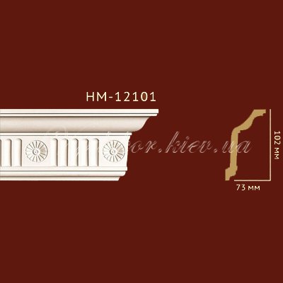 Карниз с орнаментом Classic Home New HM-12101