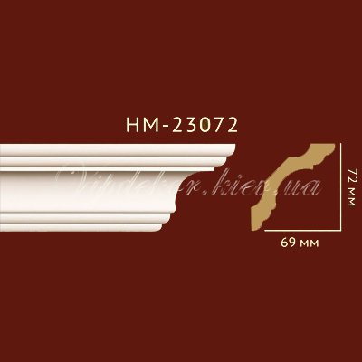 Карниз гладкий Classic Home New HM-23072