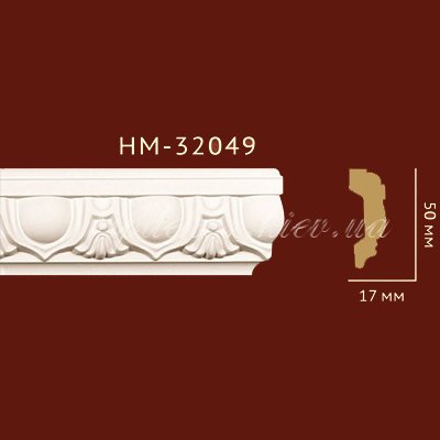 Молдинг с орнаментом Classic Home New HM-32049