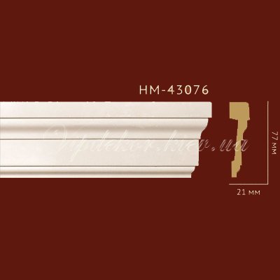 Молдинг гладкий Classic Home New HM-43076