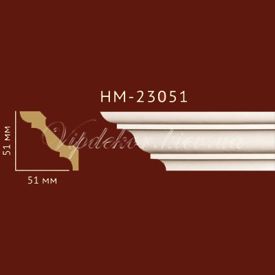 Карниз гладкий Classic Home New HM-23051