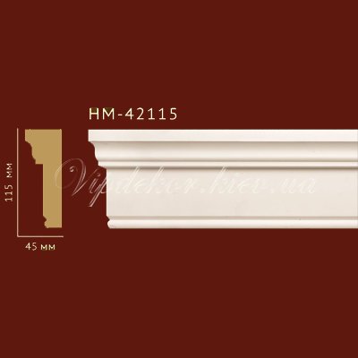 Молдинг гладкий Classic Home New HM-42115