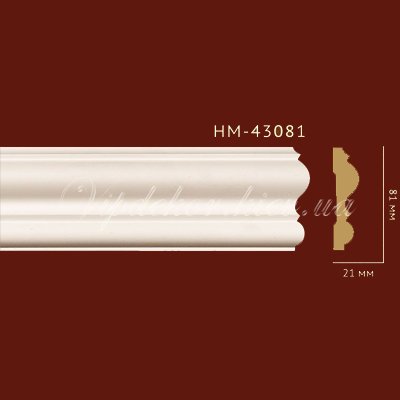 Молдинг гладкий Classic Home New HM-43081