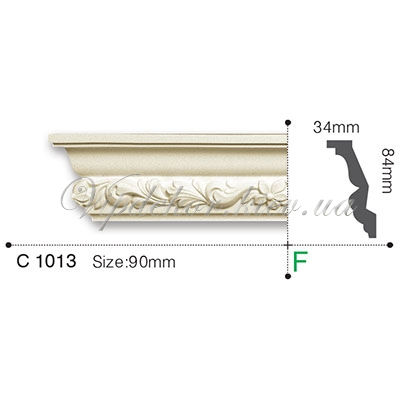 Карниз с орнаментом Gaudi Decor C1013