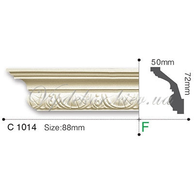 Карниз с орнаментом Gaudi Decor C1014