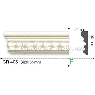 Молдинг с орнаментом Gaudi Decor CR405