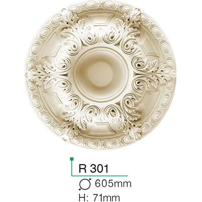 Розетка потолочная Gaudi Decor R301