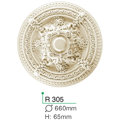 Розетка потолочная Gaudi Decor R305