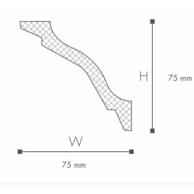 Карниз гладкий NMC WT26