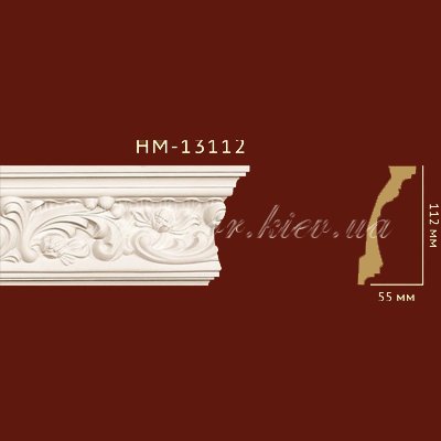 Карниз с орнаментом Classic Home New HM-13112