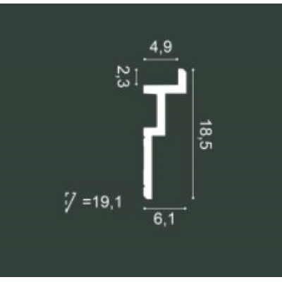 Карниз гладкий Orac Decor C396