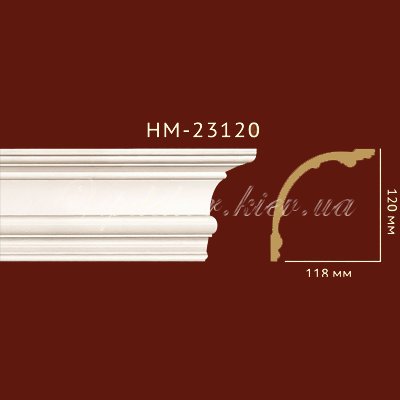 Карниз гладкий Classic Home New HM-23120