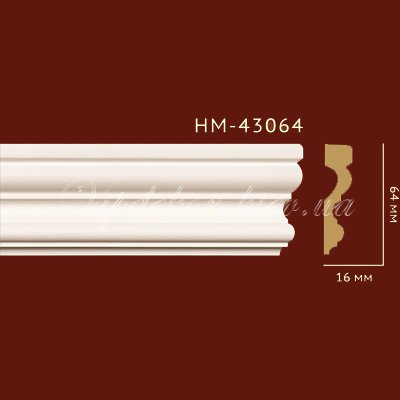 Молдинг гладкий Classic Home New HM-43064