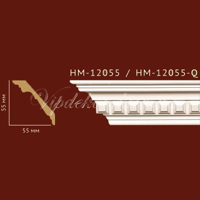 Карниз с орнаментом Classic Home New HM-12055