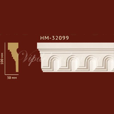 Молдинг с орнаментом Classic Home New HM-32099