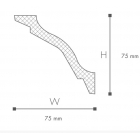 Карниз гладкий NMC WT26